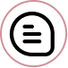 Circular document icon with horizontal lines representing information and documentation.